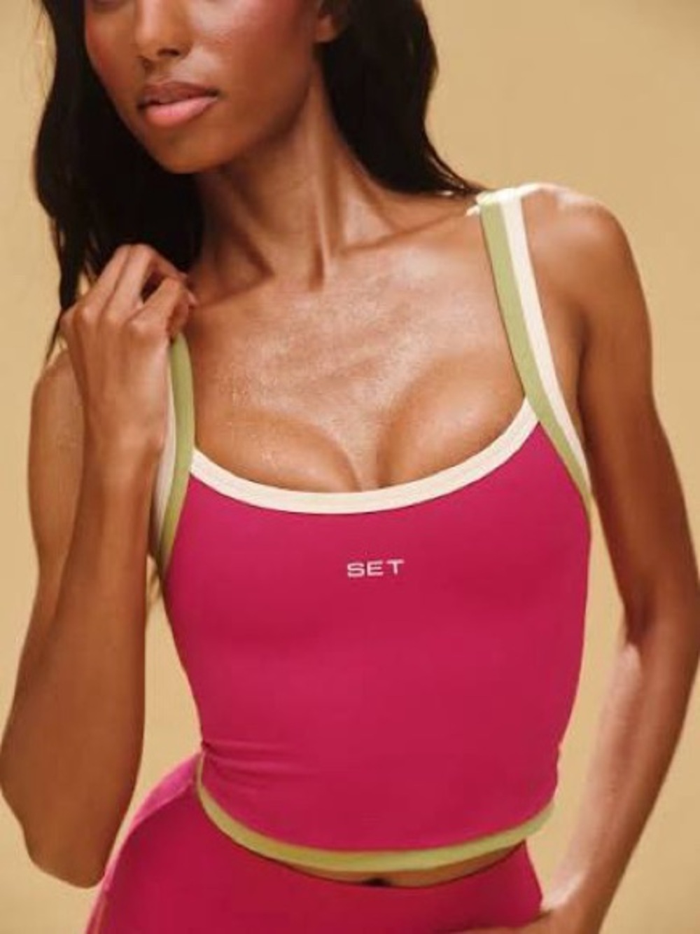 Set Active Breathe Tank and Short Set